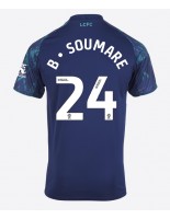 Leicester City Boubakary Soumare #24 Venkovní Dres 2025-26 Krátký Rukáv